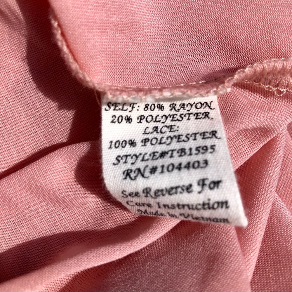 (🌸3 FOR $15 DEAL!) Lace Pink Sundress - Picture 7 of 7